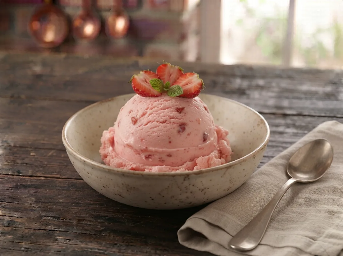 Strawberry Ice Cream